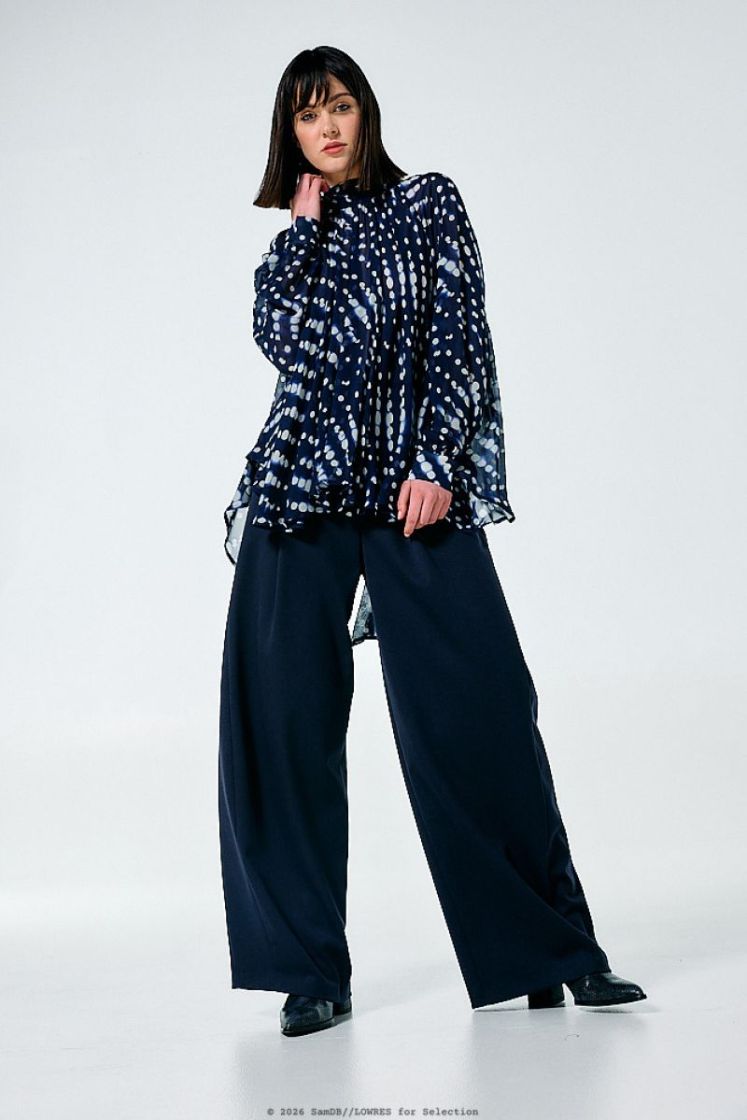 City chic barrel broek, normal 21 Midnight Blu