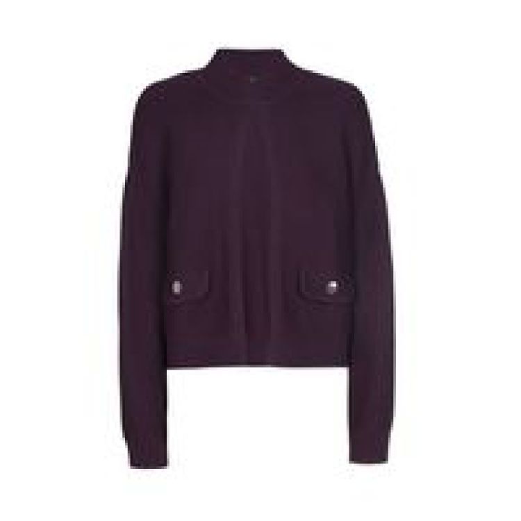 Elegante bolero cardigan 45 Plum