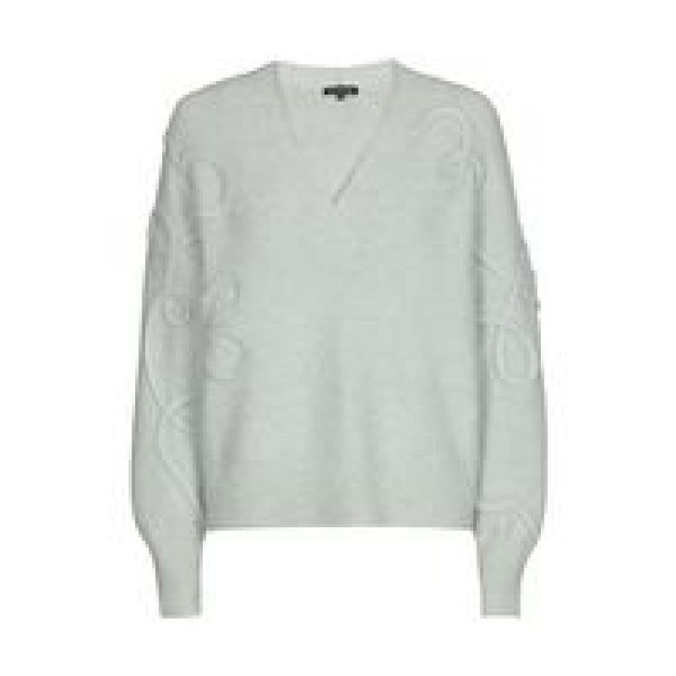 Cozy pull met kabelsteek 64 Sea Green