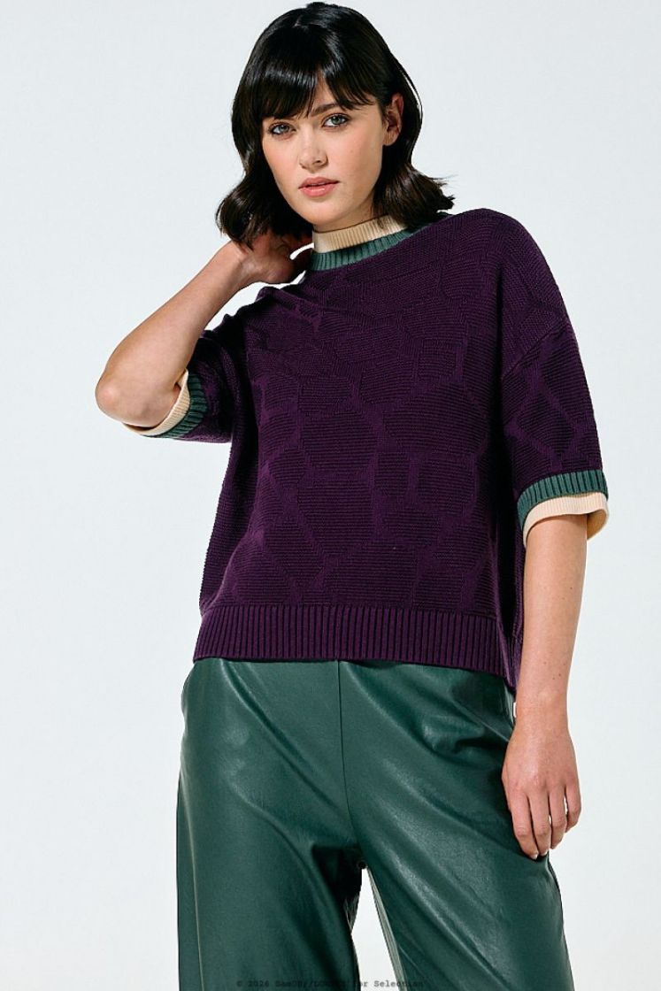Broek in vegan leather, normal 61 Green