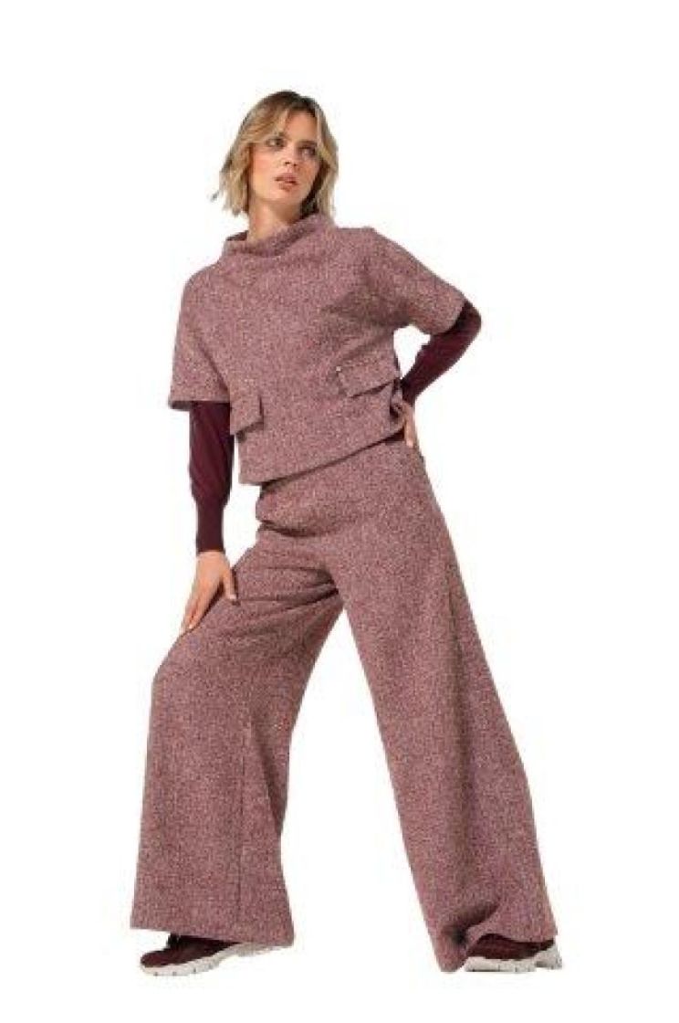 Rechtvallende top in soepele t 79 Multi Color