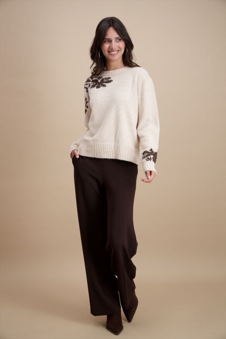  2 Beige/marron